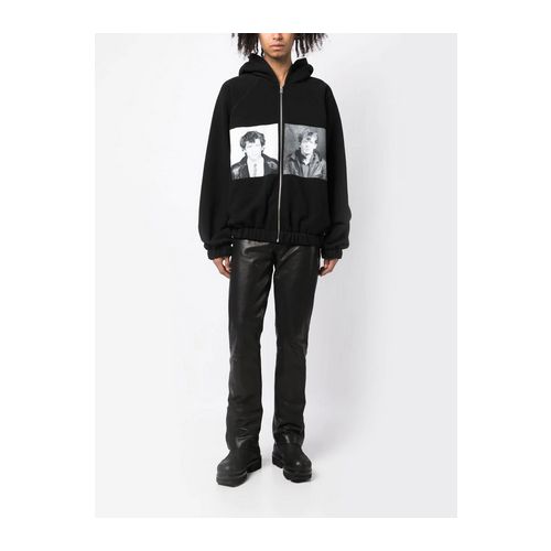 Jaop Graphic-print Zip-up Hoodie Item | Buy Jaop Graphic-print Zip-up Hoodie | SPOP Enterprise Global